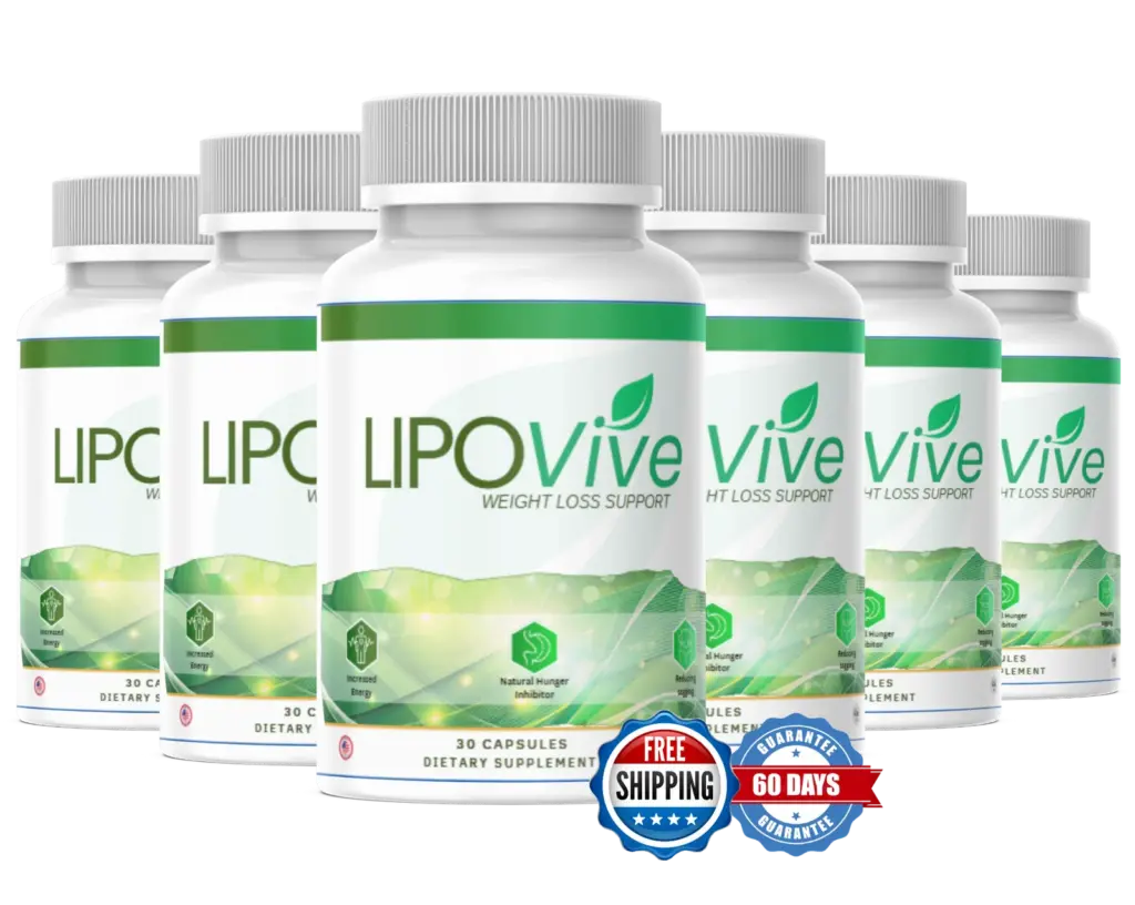 LipoVive 6 bottle pack